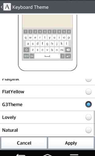 G3 Keyboard LG THEME 1