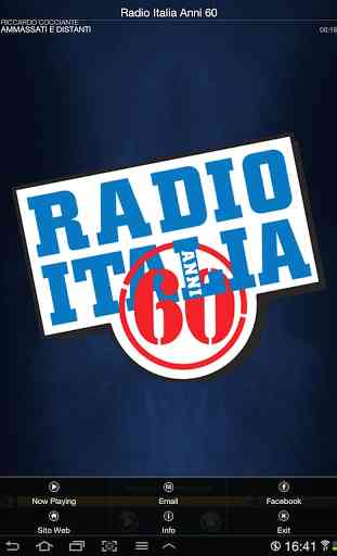 Radio Italia Anni 60 TAA 1