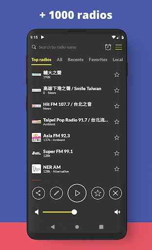 Radio Taiwan: app radio FM gratuita 2