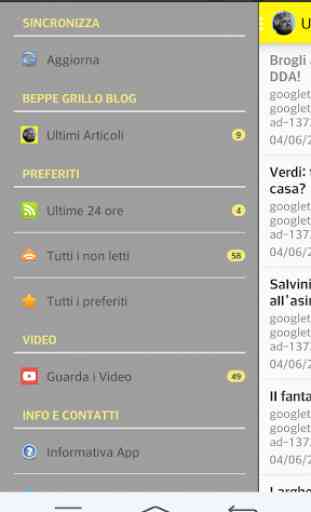 Beppe Grillo Blog 5 stelle 1