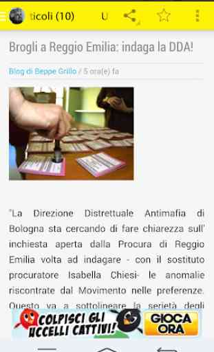 Beppe Grillo Blog 5 stelle 2