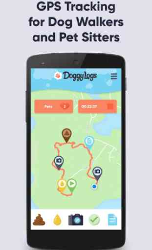 Doggy Logs - Dog Walk GPS Tracking 1