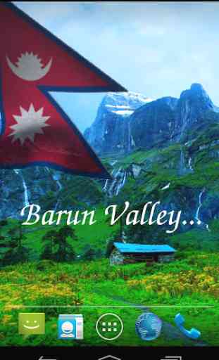 Nepal Flag Live Wallpaper 3