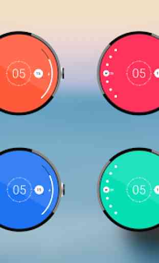 Radii Watch Face for Android Wear OS 4
