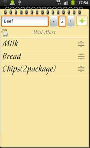 Shopping List+ 1