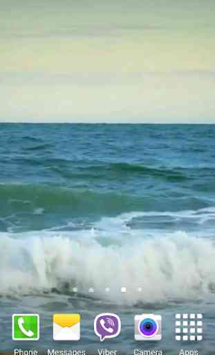 Waves in Sea Live Wallpaper 3