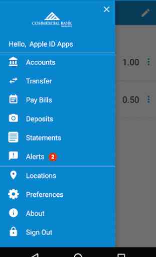 Commercial Bank for Android 3