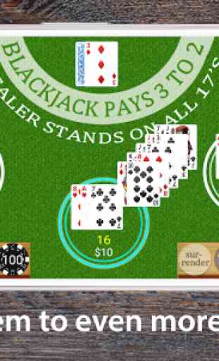 Multi Hand Blackjack 2