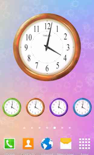 Retro Clock Widget 2