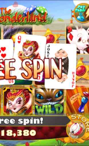 Wonderland Match 3 Slot Games 3