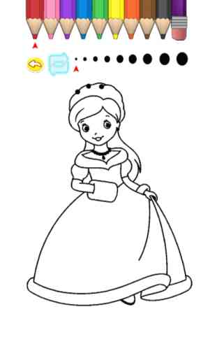 Kids Coloring Book - principessa Midori 2