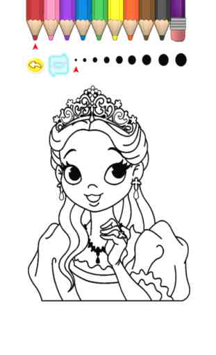 Kids Coloring Book - principessa Midori 4