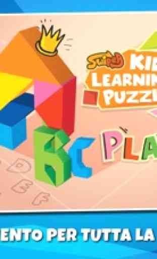 Swipea Puzzle Tangram per Bambini: Alfabeti 1