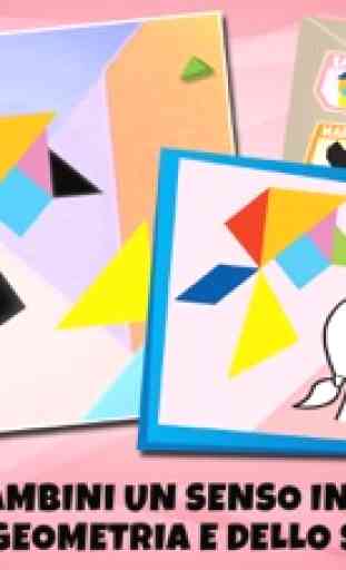 Swipea Puzzle Tangram per Bambini: Ritratti 1
