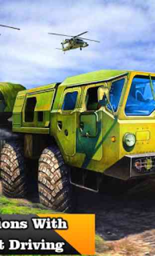 Army Cargo Truck Simulator : Transport cargo Army 1