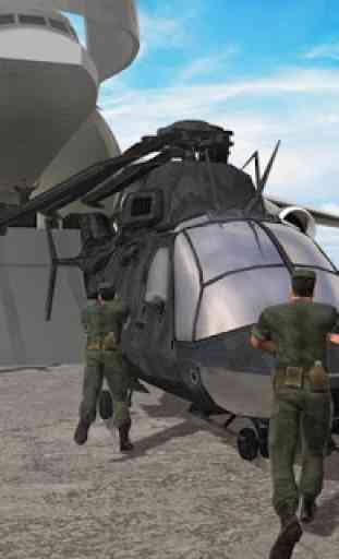 Army Helicopter Transporter Pilot Simulator 3D 3