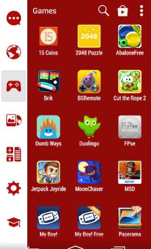 Basic Red Theme for Smart Launcher 2