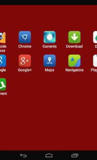 Basic Red Theme for Smart Launcher 4