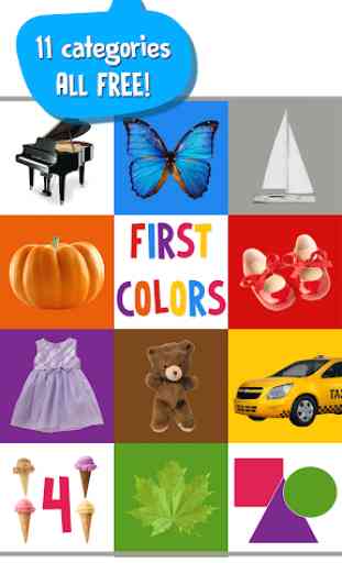First Words for Baby: Colors 1