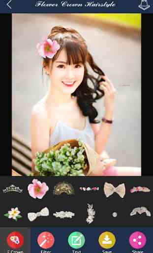 Flower Crown Hairstyle 3