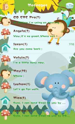 Luoblatin Font for GO SMS Pro 1