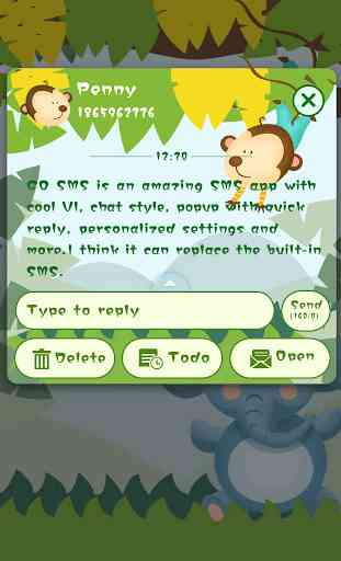 Luoblatin Font for GO SMS Pro 3