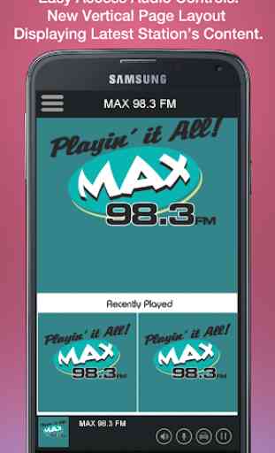 MAX 98.3 FM 1