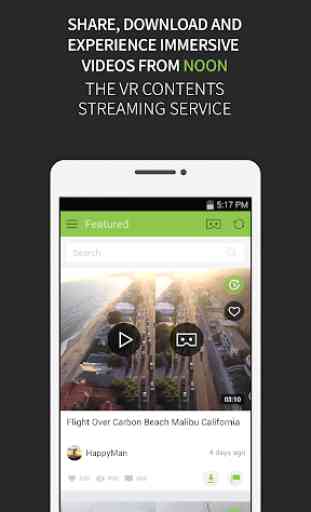 NOON VR – 360 video player 4
