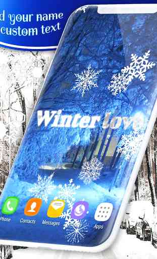 Snow Live Wallpaper ❄️ White Winter HD Wallpapers 1
