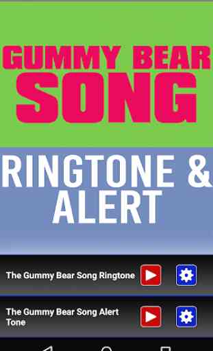 The Gummy Bear Song Ringtone 1