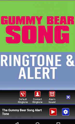 The Gummy Bear Song Ringtone 2