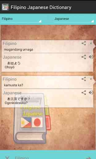 Filipino Japanese Dictionary 3