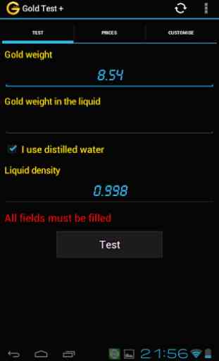 Gold Density, Specific Gravity Test + Gold Price 2