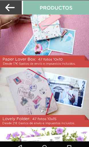 Paper Lover - Imprimir fotos 2