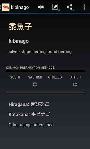 Sushi Dictionary 2
