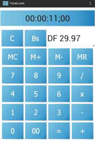 TCCalc.com Timecode Calculator 2