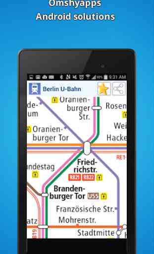 Berlin U-Bahn mappa 2