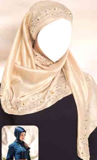 Hijab fashion photo  editor_abaya Photo Frames New 4