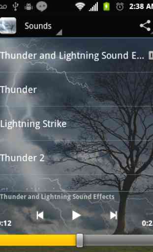 Lightning and Thunder Sounds 2