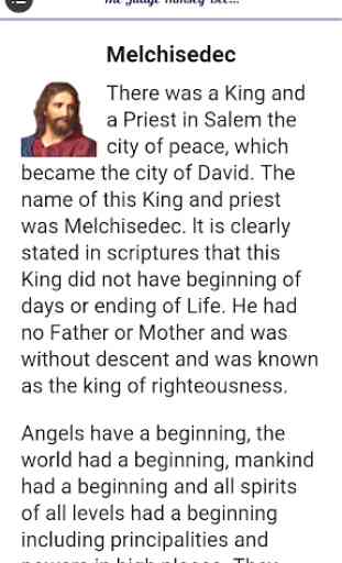 Melchisedec - Our High Priest 4