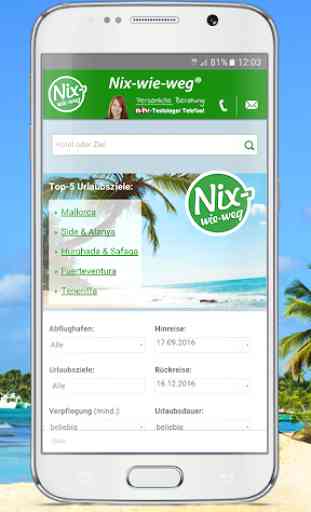 Nix-wie-weg® Lastminute Urlaub 1
