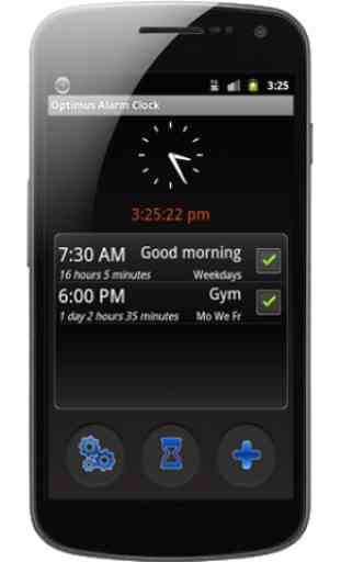 Optimus Alarm Clock Plus 1