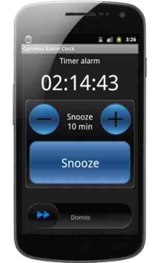 Optimus Alarm Clock Plus 3