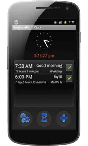 Optimus Alarm Clock Plus 4