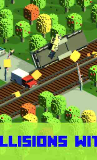 Railroad crossing - Train crash mania 2