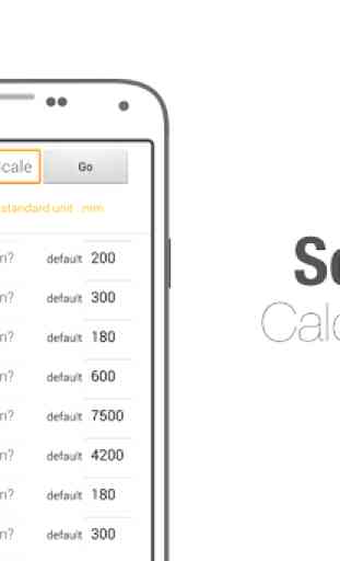 Scale Calculator for modelling 2