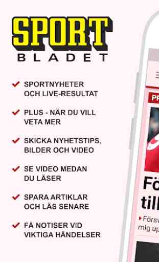 Sportbladet – Fotboll, SHL & Hockey-VM 1