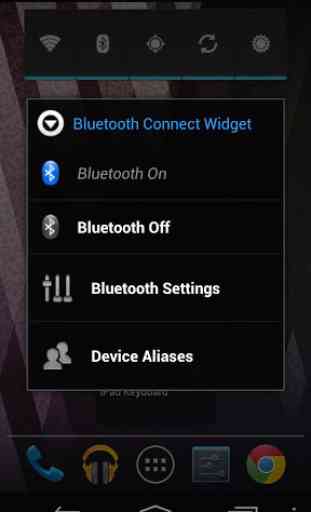 Bluetooth Connection Widget 2