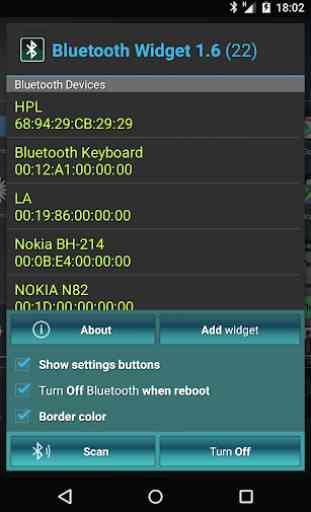 Bluetooth On/Off Widget 4