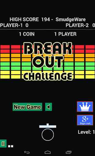 Break Out Challenge 1